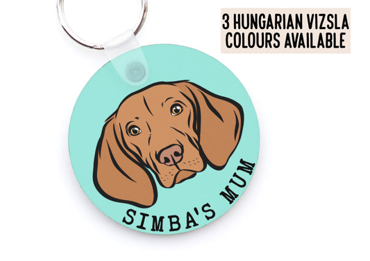 Hungarian Vizsla Keyring