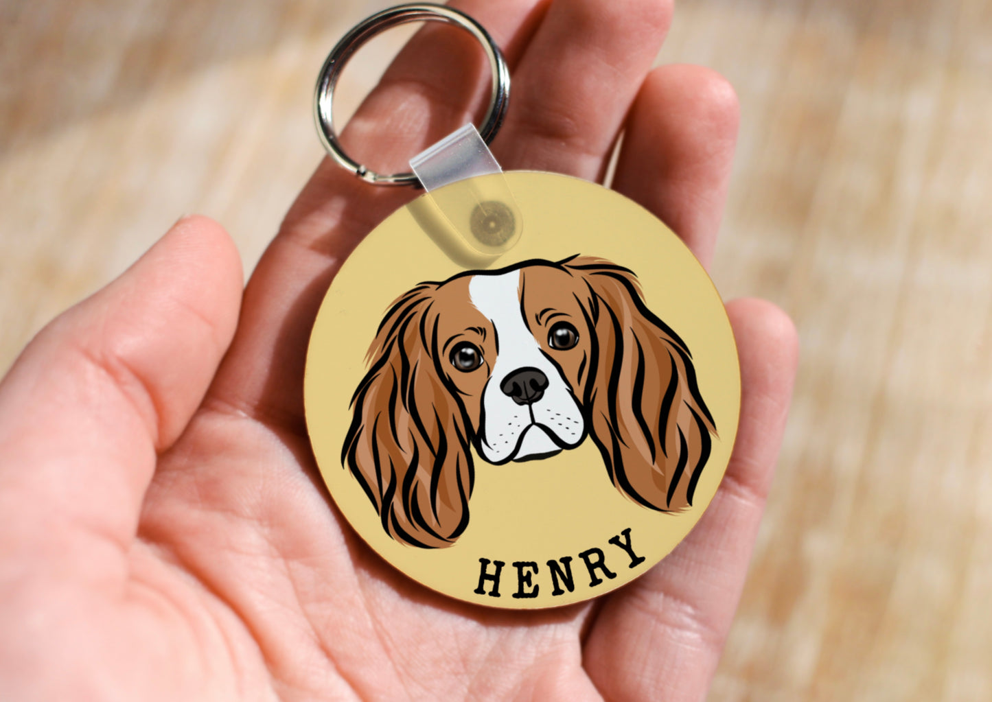 Cavalier King Charles Spaniel Keyring
