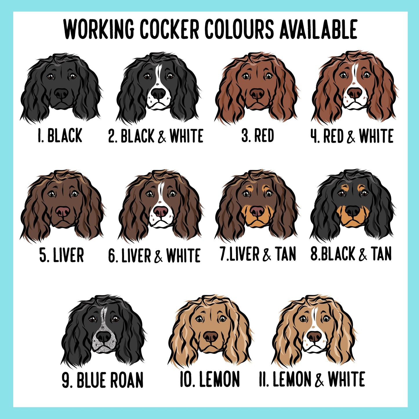 Working Cocker Spaniel Mouse Mat
