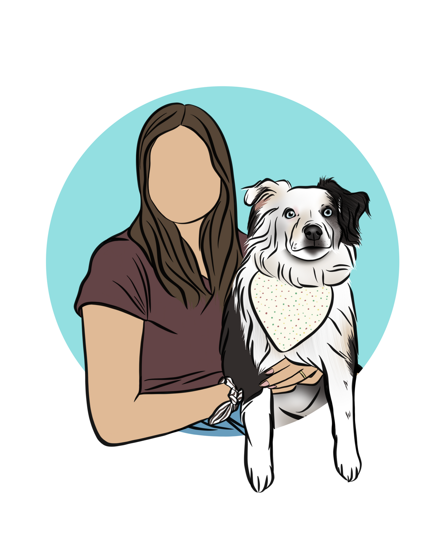 Human & Pet Portrait