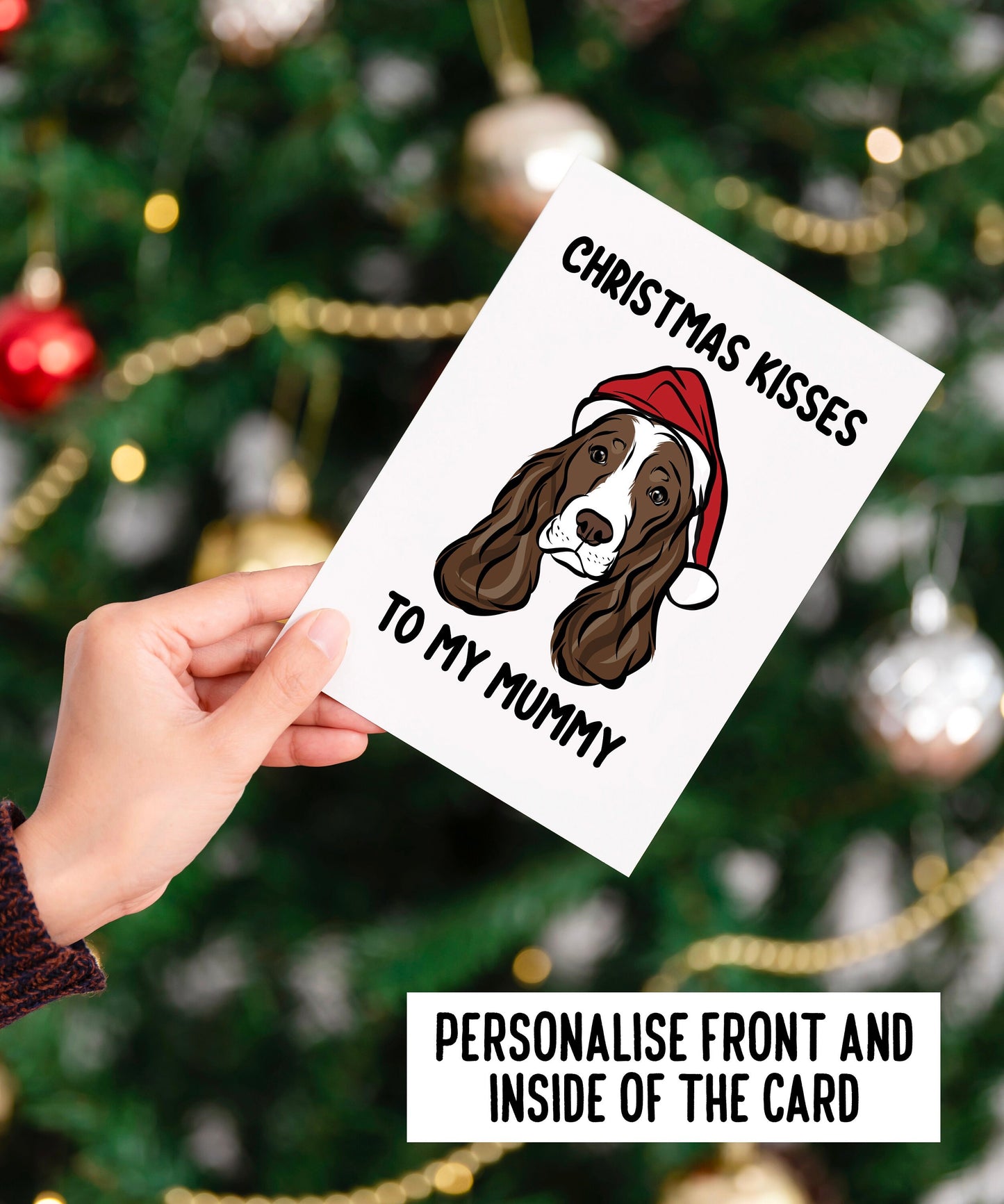 Show Cocker Spaniel Greeting Card