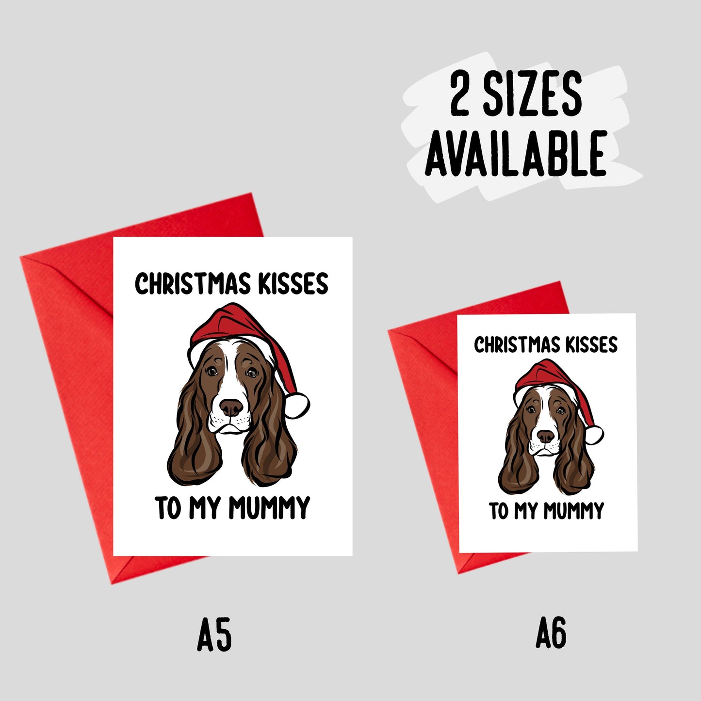 Show Cocker Spaniel Greeting Card