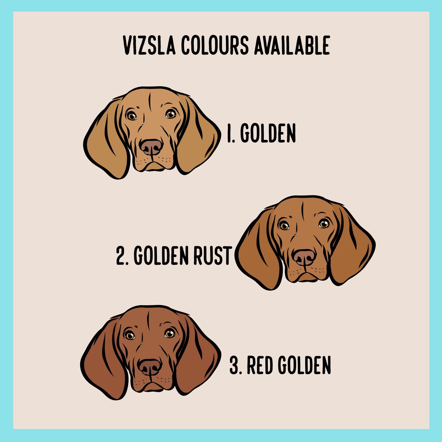 Hungarian Vizsla Greeting Card