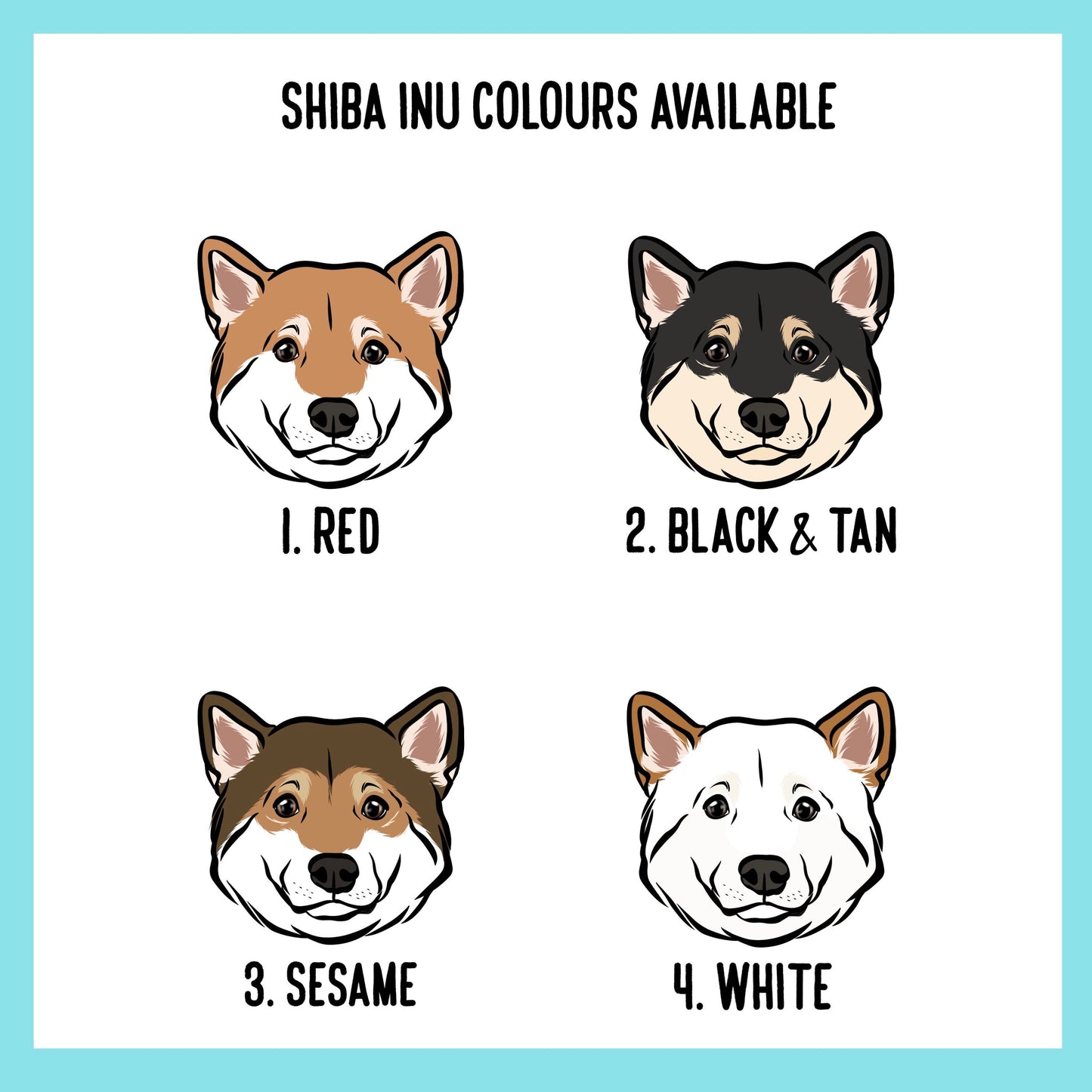Shiba Inu Christmas Card