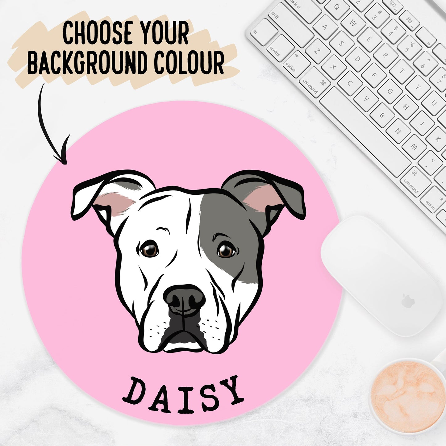 Staffordshire Bull Terrier Mouse Mat