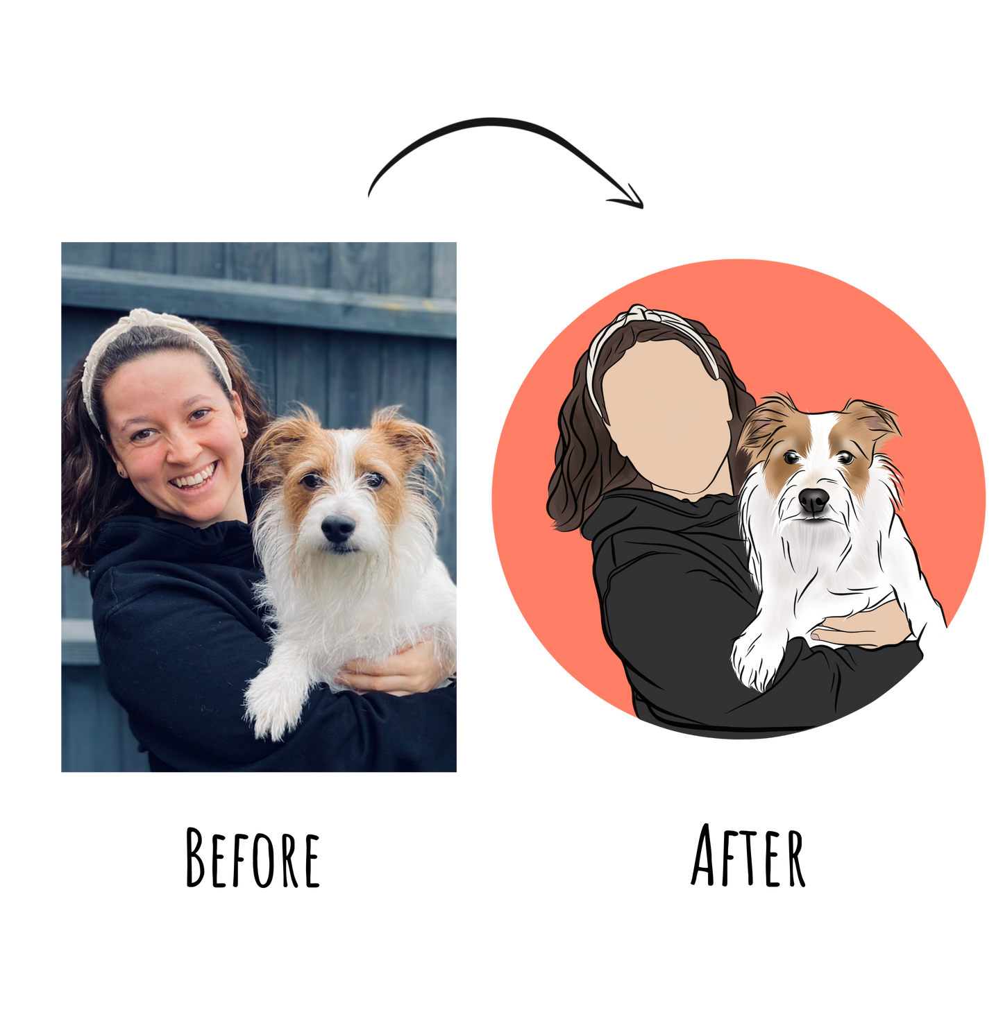 Human & Pet Portrait
