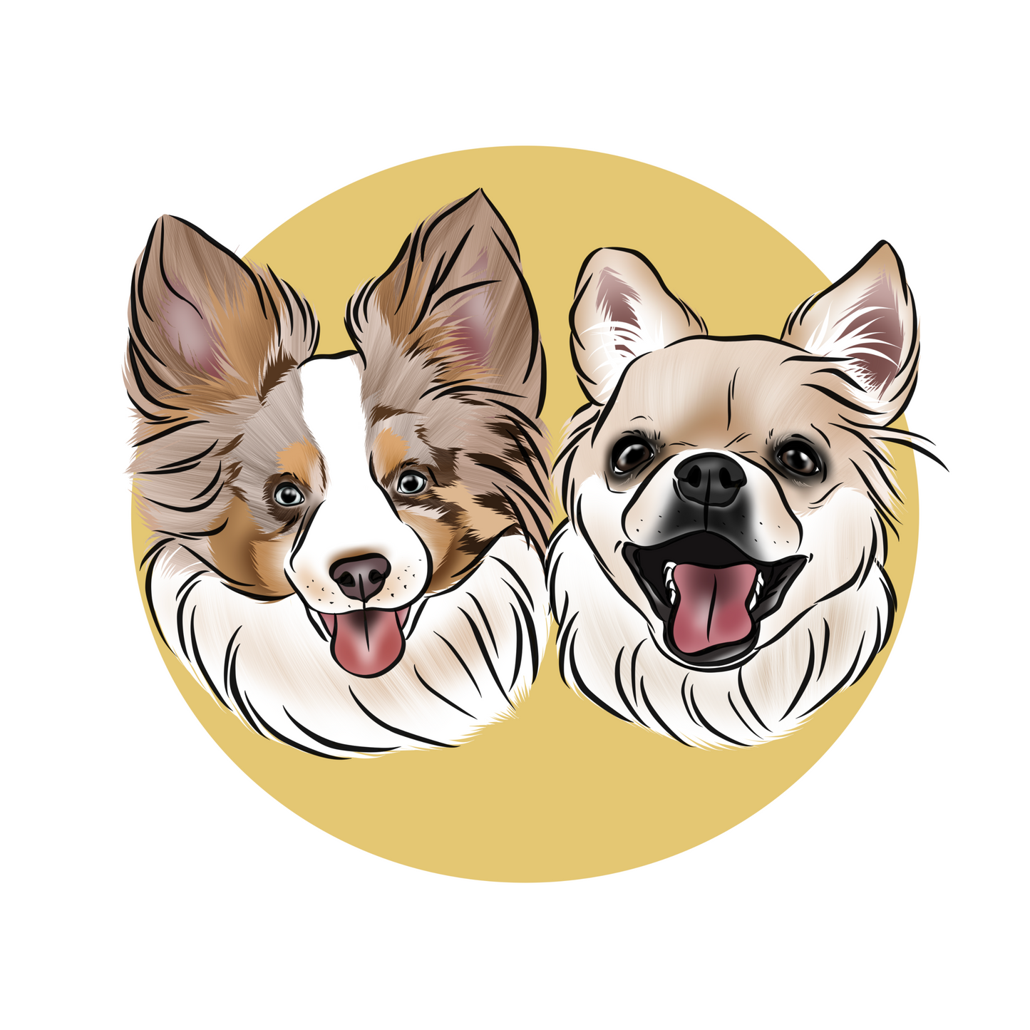 Digital Portrait (Head Only)