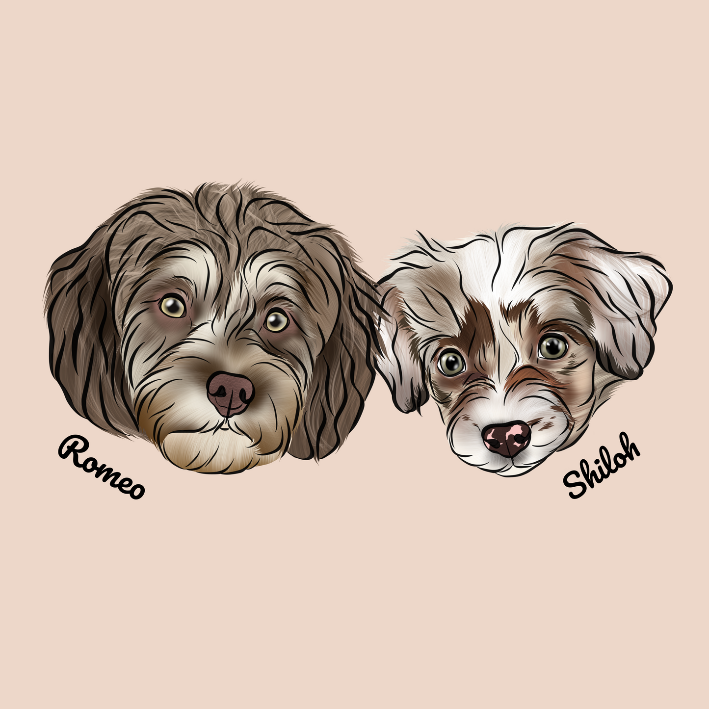 Digital Portrait (Head Only)