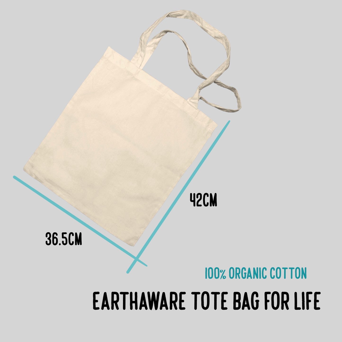Pet Portrait Eco Tote Bag (Beige)