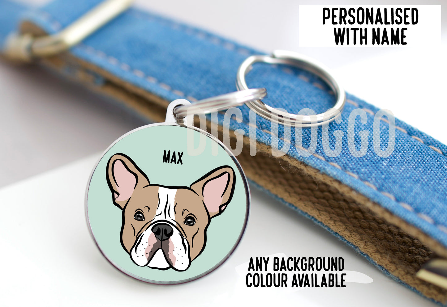 French Bulldog ID Tag