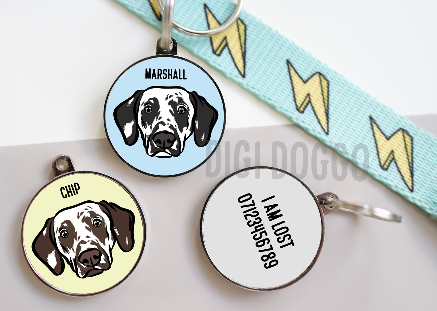 Dalmatian ID Tag