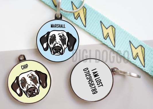 Dalmatian ID Tag