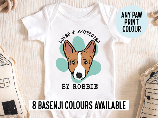 Basenji Baby Onesie