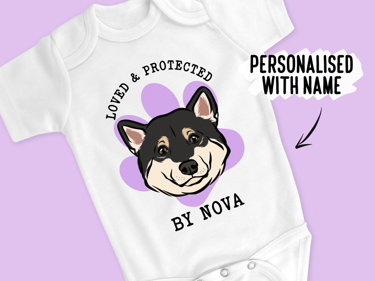 Shiba Inu Baby Onesie