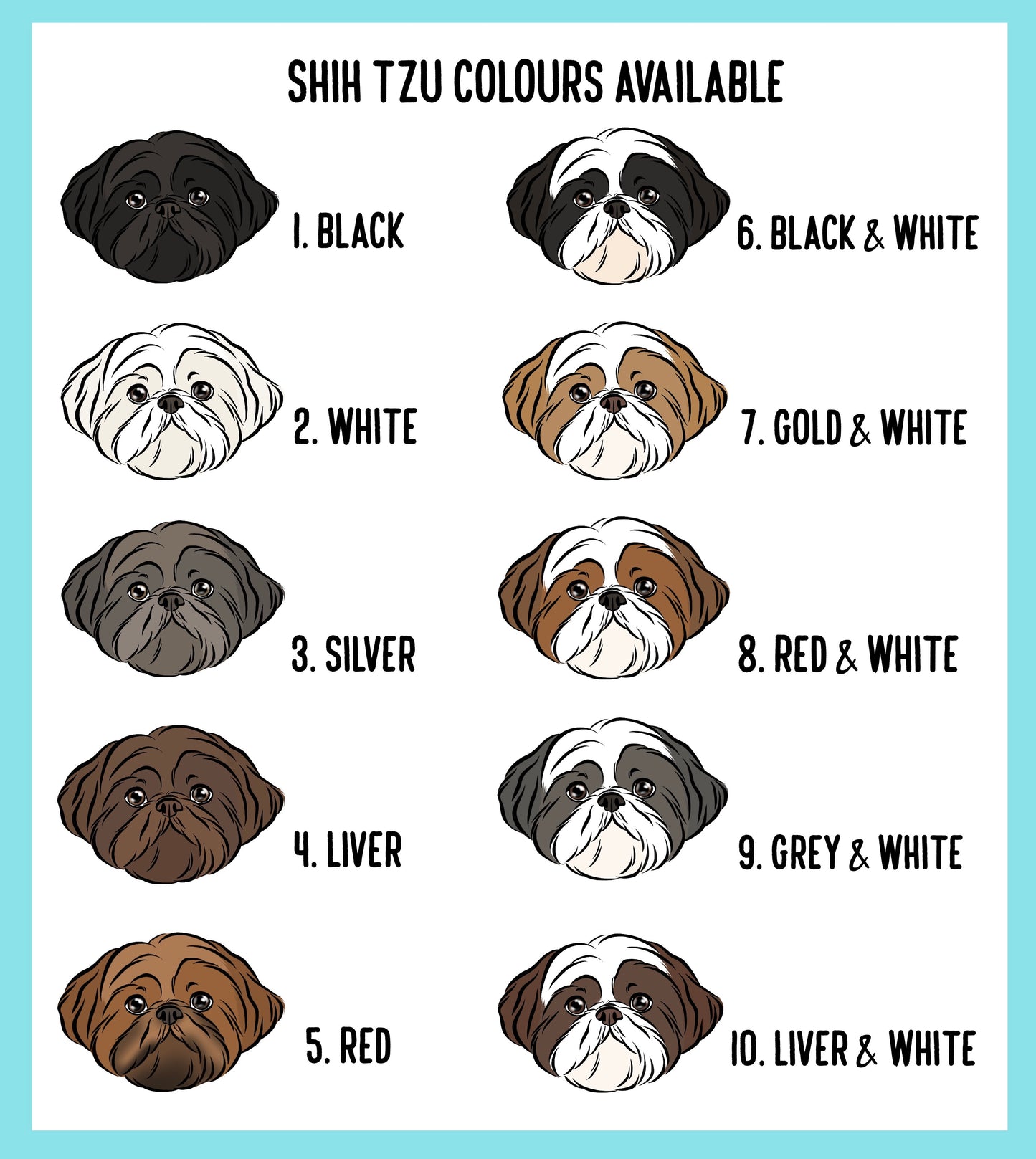 Personalised Shih Tzu Mug