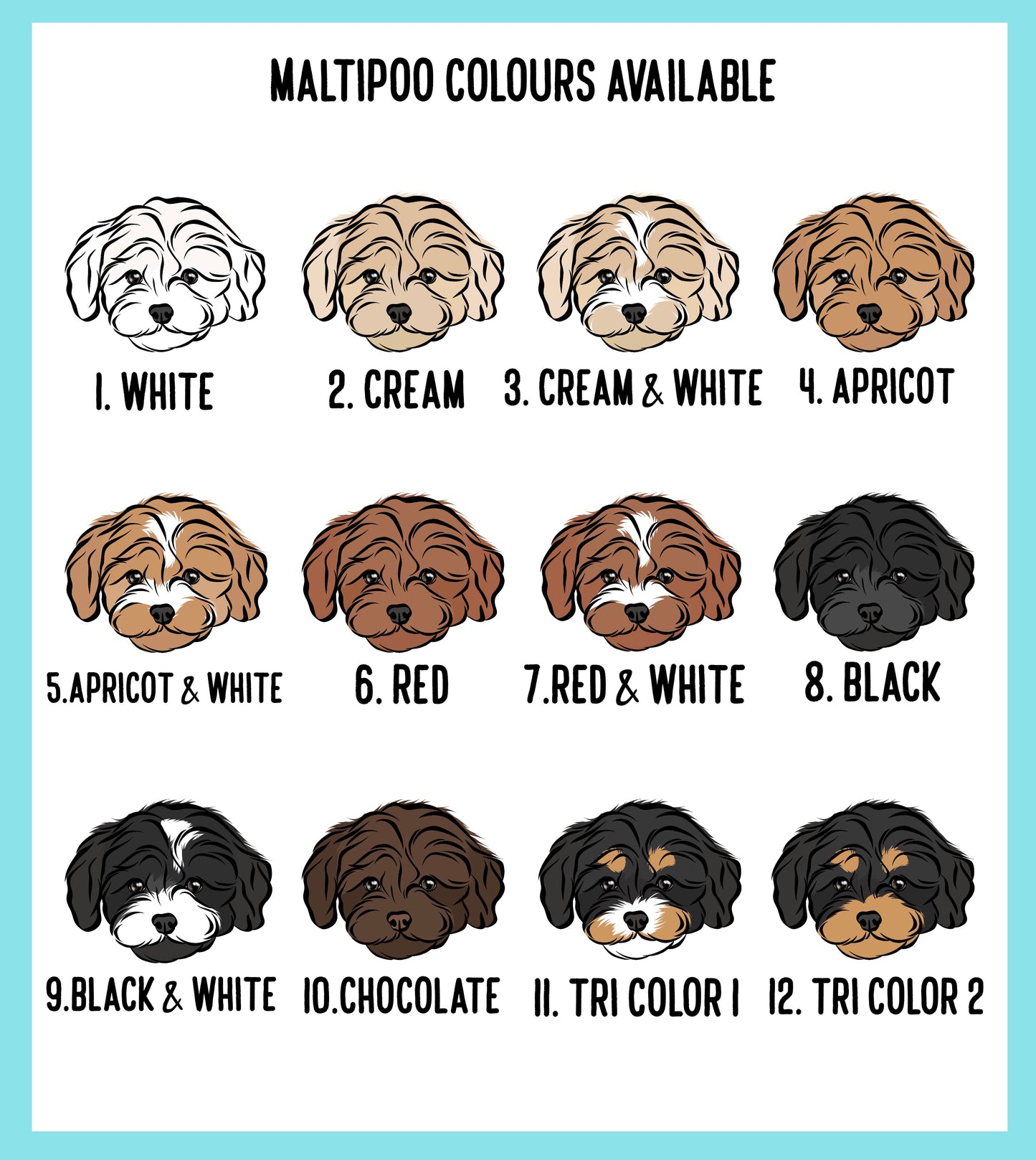 Personalised Maltipoo Mug