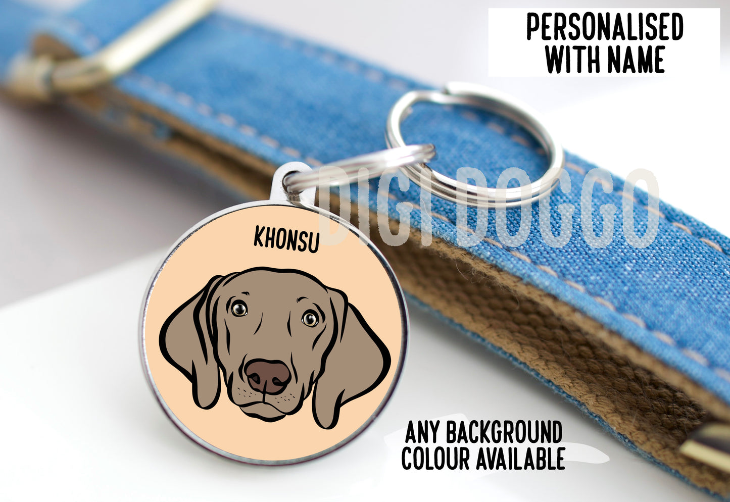Weimaraner ID Tag