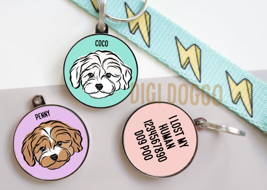 Maltipoo ID Tag