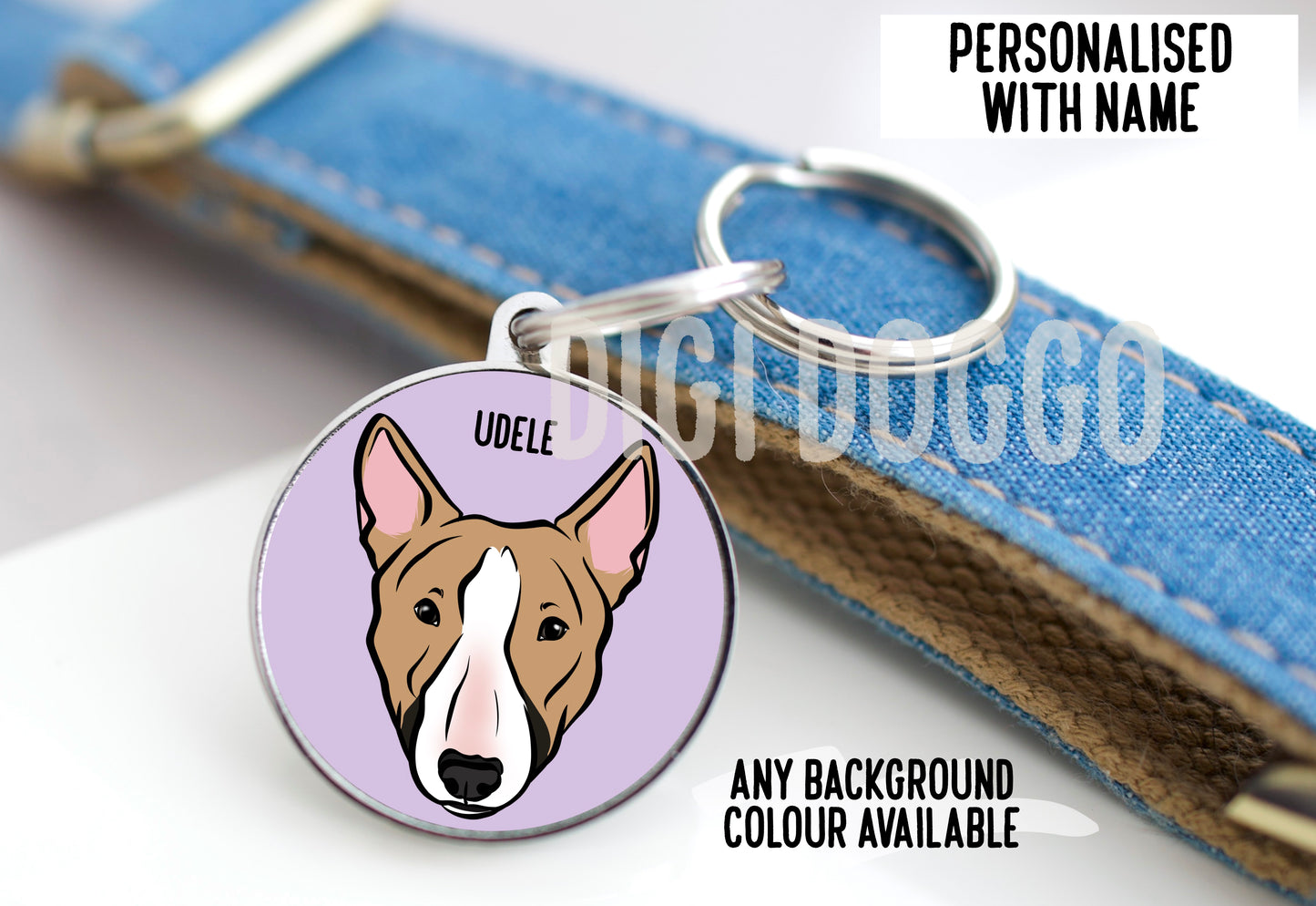 Bull Terrier ID Tag