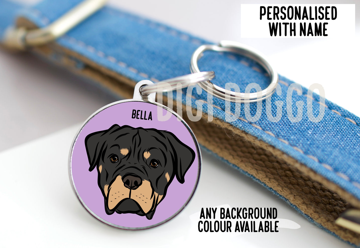 Rottweiler ID Tag