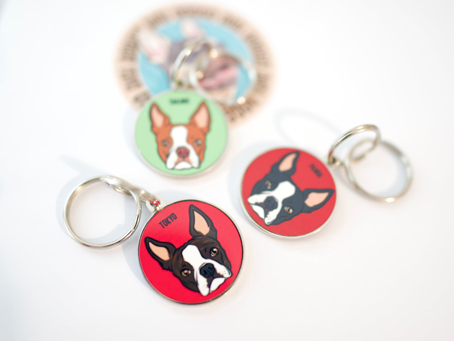 Boston Terrier ID Tag