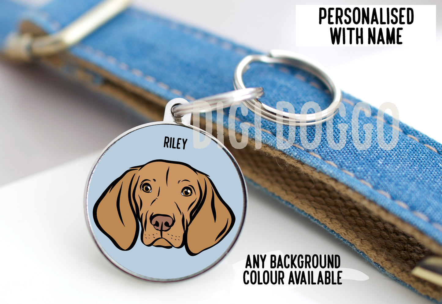 Hungarian Vizsla ID Tag