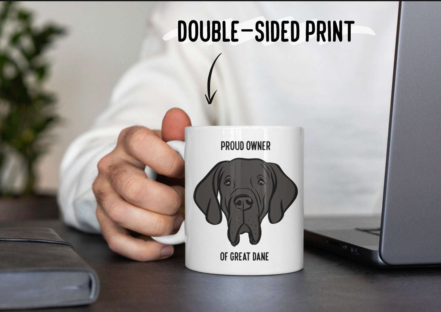 Personalised Great Dane Mug