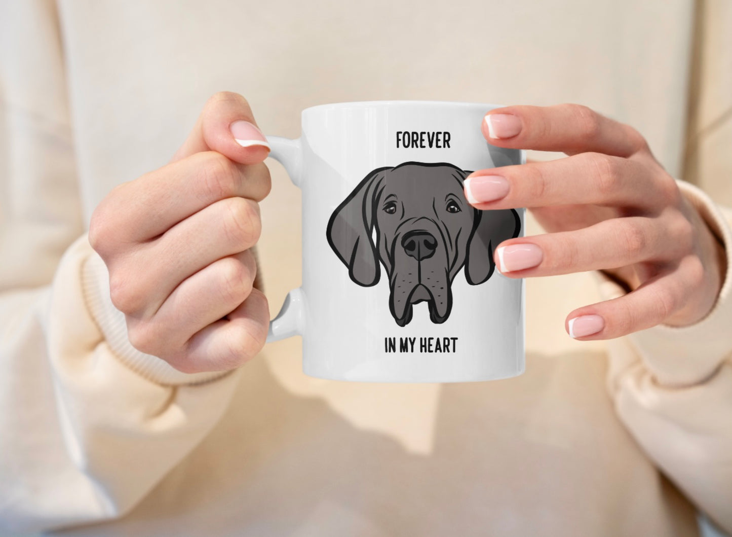 Personalised Great Dane Mug