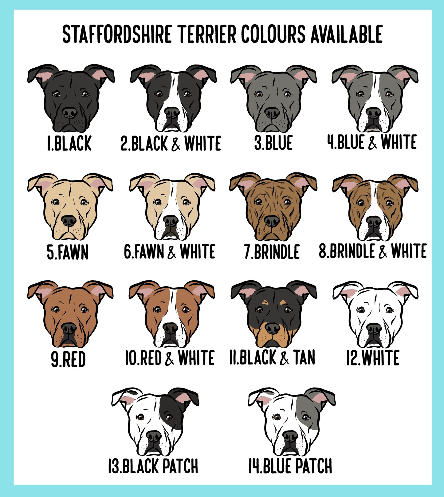 Staffordshire Bull Terrier Mug