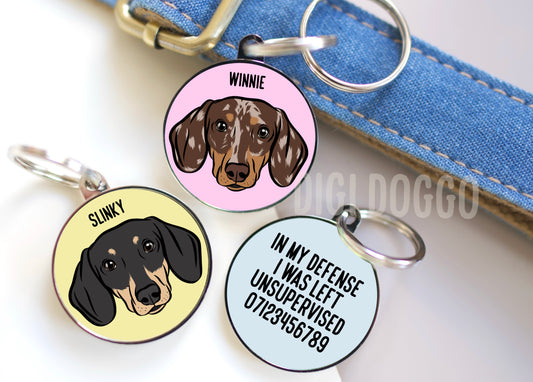 Dachshund ID Tag