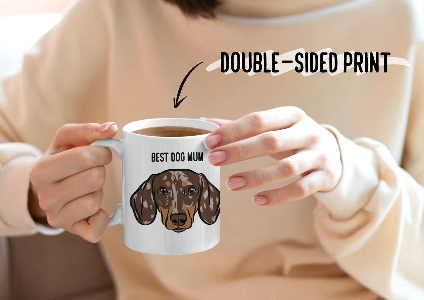 Personalised Dachshund Mug