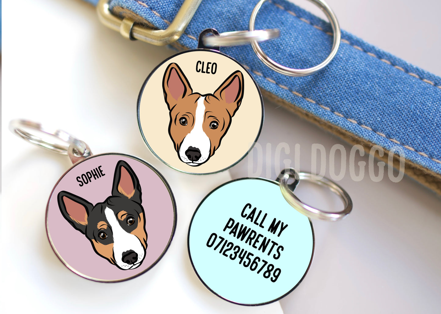 Basenji ID Tag