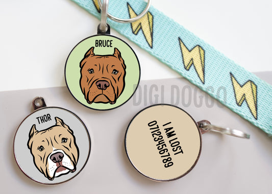 Pitbull ID Tag