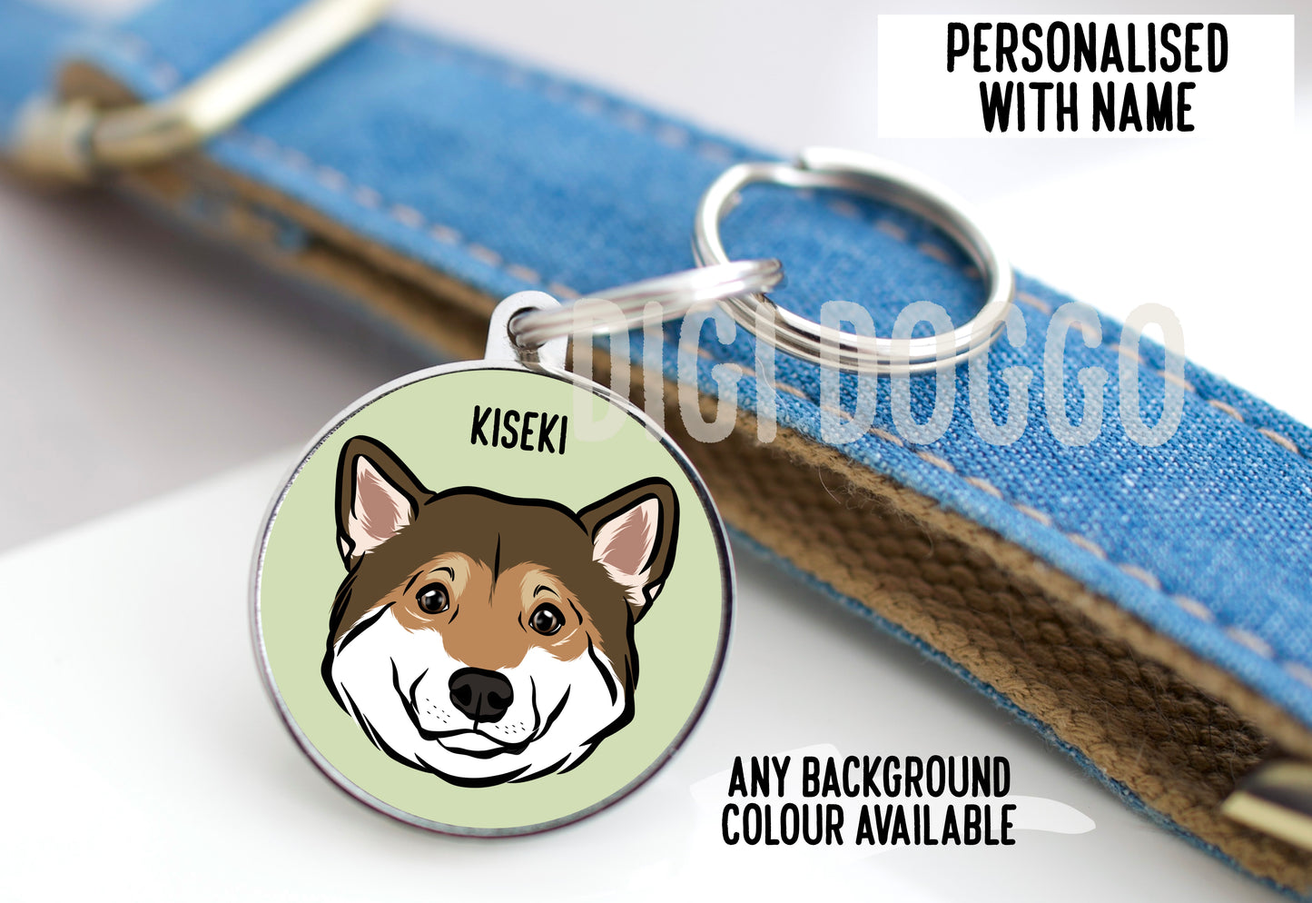 Shiba Inu ID Tag